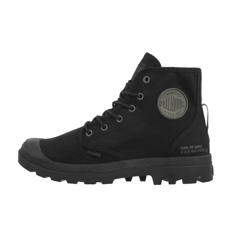 Palladium Pampa Hi Htg Supply Black 77356-001-M (PA99-c) shoes