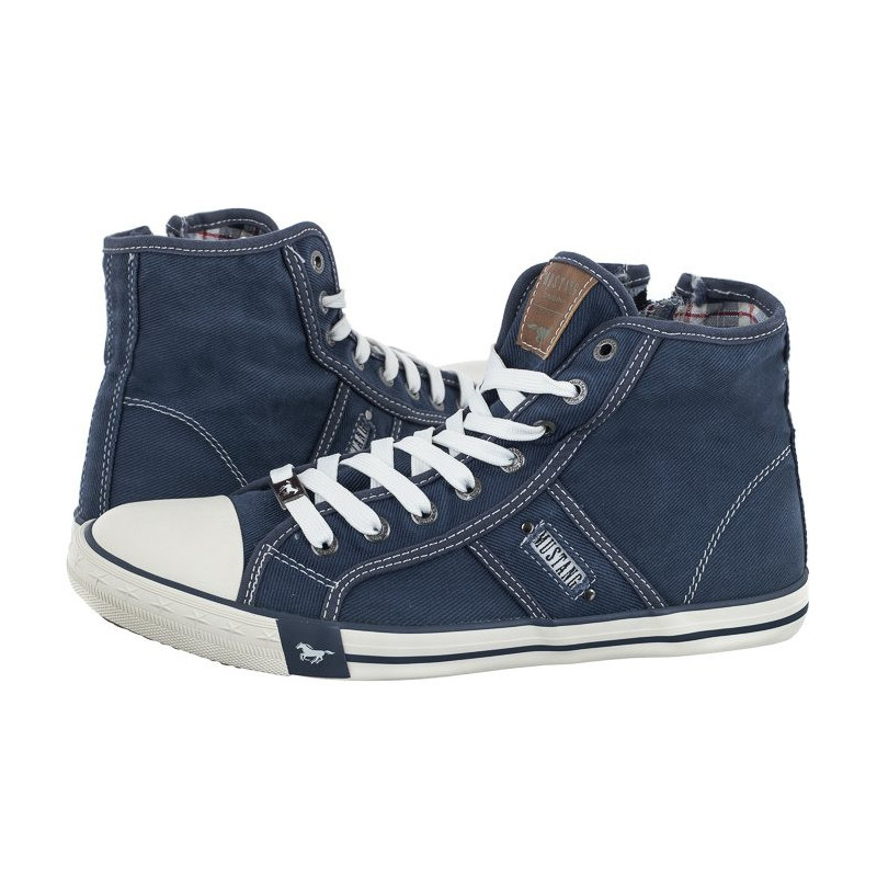 Mustang Ciemnoniebieskie 4058-505-841 (MU500-a) shoes