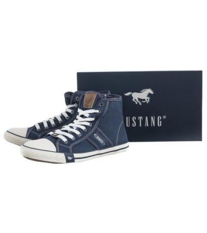 Mustang Ciemnoniebieskie 4058-505-841 (MU500-a) shoes
