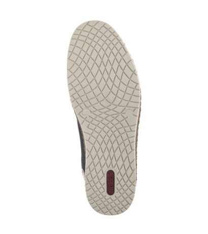 Rieker Granatowe B5249-14 (RI95-a) shoes