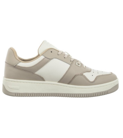 Tommy Hilfiger Tommy Jeans Basket Leather Classic Beige EM0EM01165 ACI (TH762-a) sports shoes