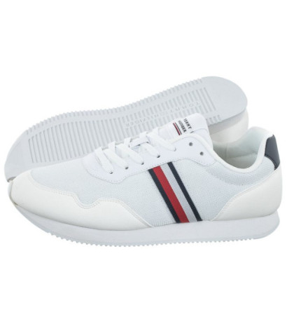 Tommy Hilfiger Core Lo Runner White FM0FM04504 YBS (TH769-a) sports shoes
