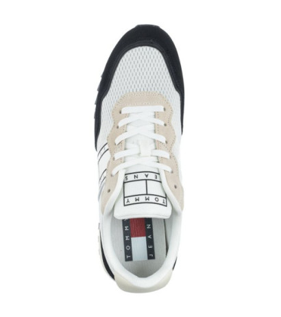 Tommy Hilfiger Tommy Jeans Runner Mix Material Black EM0EM01167 BDS (TH772-a) sports shoes