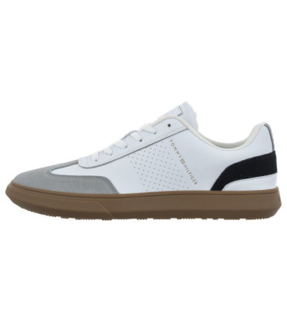 Tommy Hilfiger Corporate Seasonal Cup Leather White FM0FM04491 YBS (TH781-a) shoes
