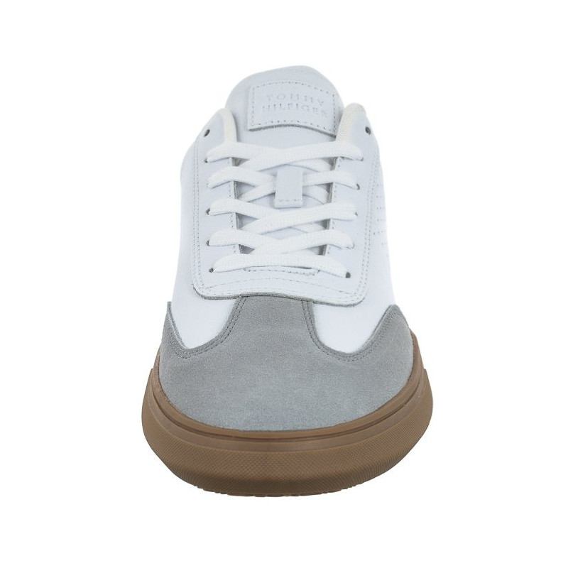 Tommy Hilfiger Corporate Seasonal Cup Leather White FM0FM04491 YBS (TH781-a) shoes