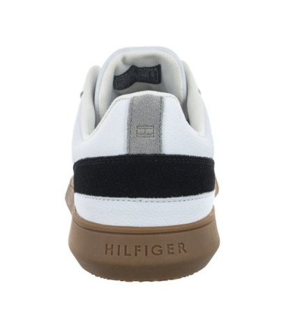 Tommy Hilfiger Corporate Seasonal Cup Leather White FM0FM04491 YBS (TH781-a) shoes