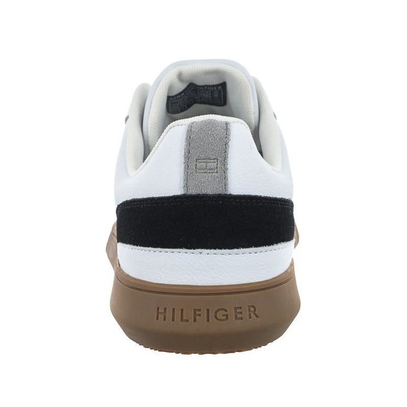 Tommy Hilfiger Corporate Seasonal Cup Leather White FM0FM04491 YBS (TH781-a) shoes