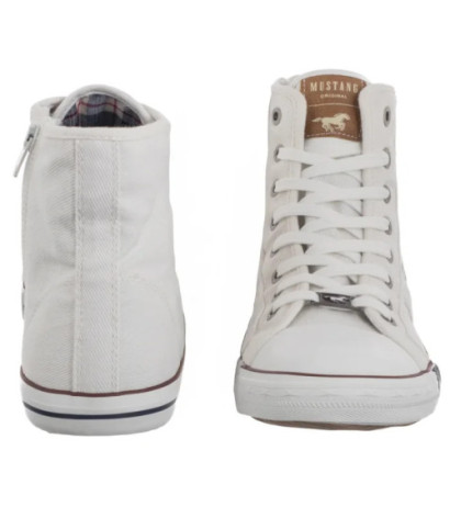 Mustang Białe 4058-505-1 (MU500-c) shoes