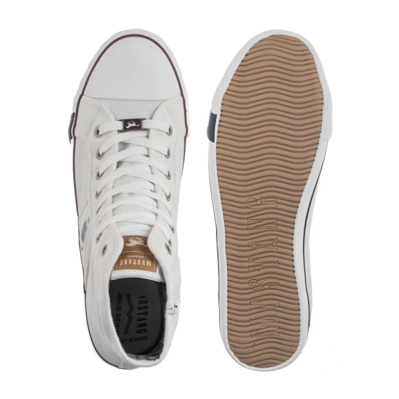 Mustang Białe 4058-505-1 (MU500-c) shoes