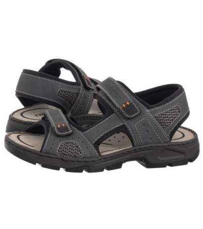Rieker Szare 26156-47 Grey (RI104-c) sandals