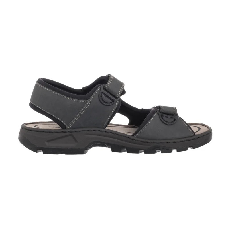 Rieker Szare 26156-47 Grey (RI104-c) sandals