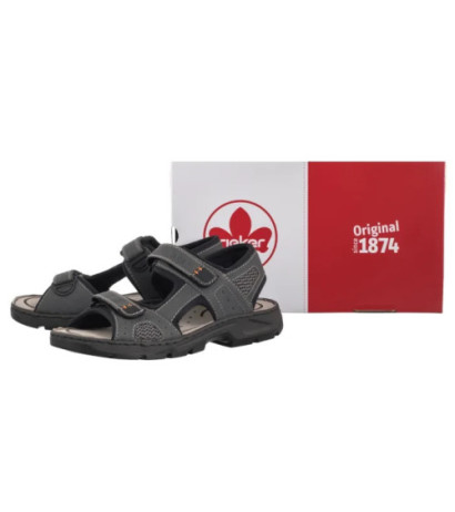 Rieker Szare 26156-47 Grey (RI104-c) sandals