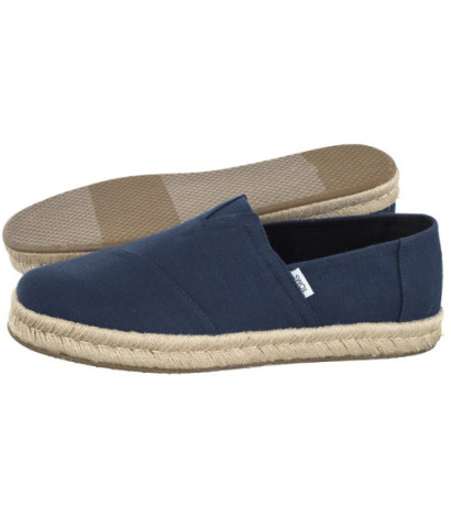 Toms Alp Rope 2.0 Navy Recycled Cotton Slubby Woven 10019870 (TS38-a) Sneakers