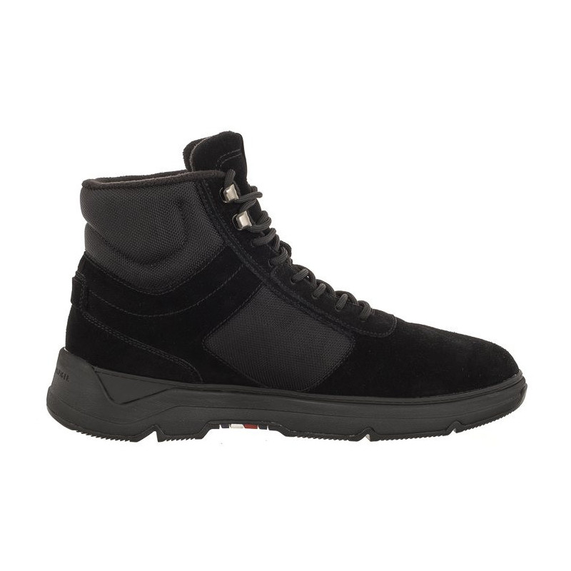 Tommy Hilfiger Core W Mix Cordura Hybrid Boot Black FM0FM04807 BDS (TH857-a) shoes