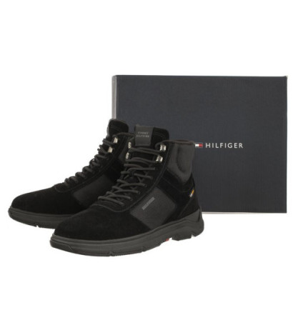Tommy Hilfiger Core W Mix Cordura Hybrid Boot Black FM0FM04807 BDS (TH857-a) shoes