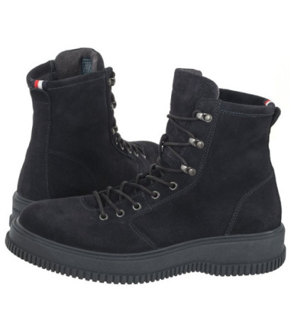 Tommy Hilfiger TH Everyday Class W Suede Hooks Desert Sky FM0FM04762 DW5 (TH907-a) boots