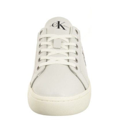 Calvin Klein Classic Cupsole Laceup Low Lth Bright White YM0YM00491 YAF (CK363-b) sports shoes