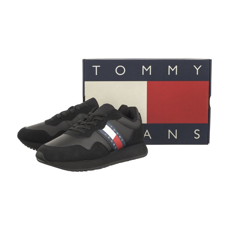 Tommy Hilfiger Tjm Modern Runner Black EM0EM01316 BDS (TH954-a) sports shoes