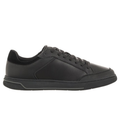 Calvin Klein Low Top Lace Up Lth Triple Black HM0HM01455 0GJ (CK416-a) sports shoes