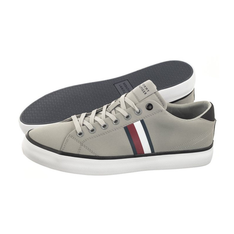 Tommy Hilfiger TH HI Vulc Low Stripes Mesh FM0FM04946 PRT (TH1012-a) Sneakers