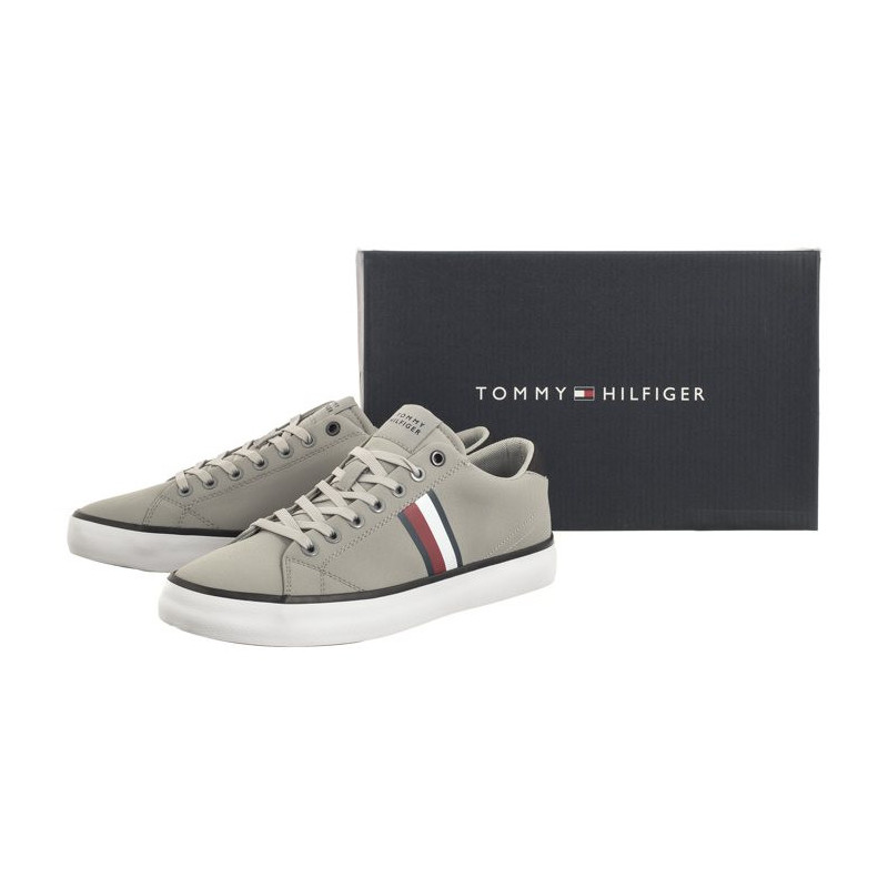 Tommy Hilfiger TH HI Vulc Low Stripes Mesh FM0FM04946 PRT (TH1012-a) Sneakers