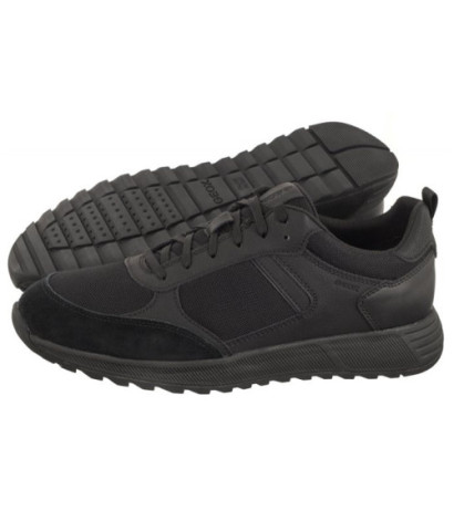 Geox U Molveno A - Mesh+Nbk Synt. Black U45F1A 014EK C9999 (GE148-a) sports shoes