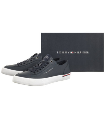 Tommy Hilfiger Corporate Vulc Leather Desert Sky FM0FM04953 DW5 (TH1029-a) sport shoes