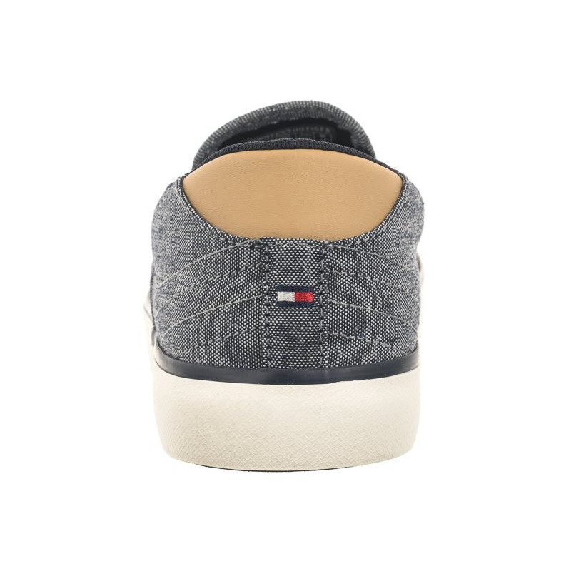 Tommy Hilfiger TH Hi Vulc Low Slipon Chambray Desert Sky FM0FM04947 DW5 (TH1030-a) Sneakers