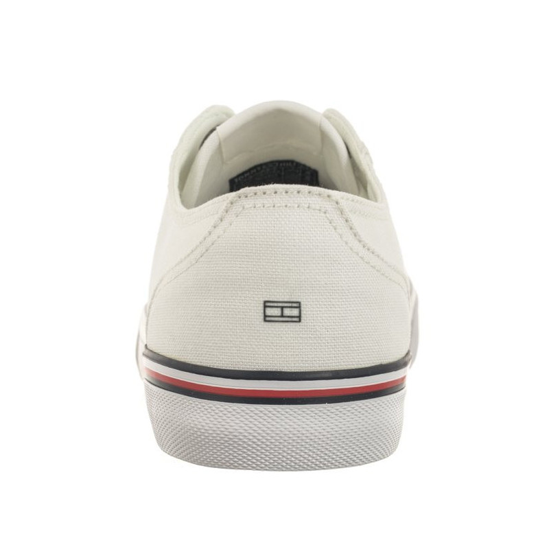 Tommy Hilfiger Corporate Vulc Canvas White FM0FM04954 YBS (TH1028-b) Sneakers