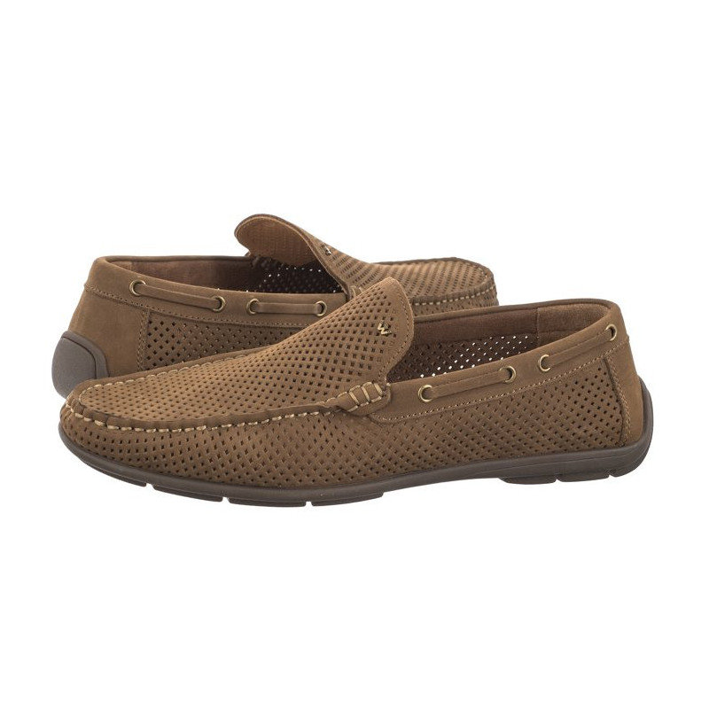 Wojas Beżowe Perforowane 10103-24 (WO181-a) shoes
