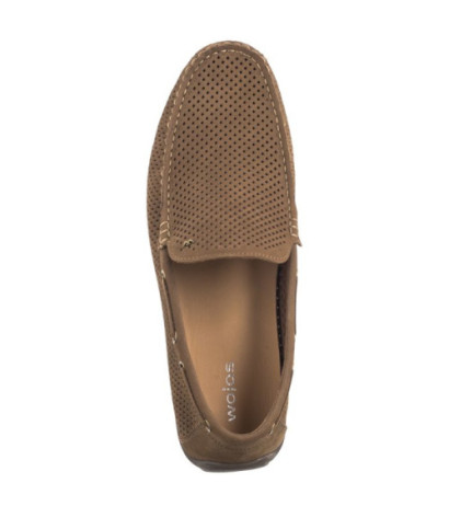 Wojas Beżowe Perforowane 10103-24 (WO181-a) shoes