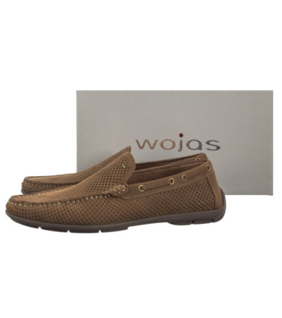 Wojas Beżowe Perforowane 10103-24 (WO181-a) shoes