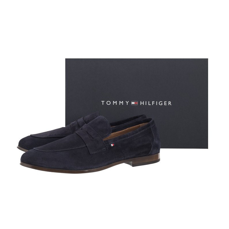 Tommy Hilfiger Casual Light Flexible Sde Loafer Desert Sky FM0FM04988 DW5  (TH1050-a) shoes
