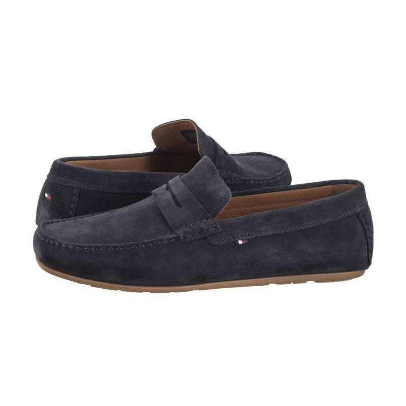 Tommy Hilfiger Casual Hilfiger Suede Driver Desert Sky FM0FM04998 DW5 (TH1054-a) shoes