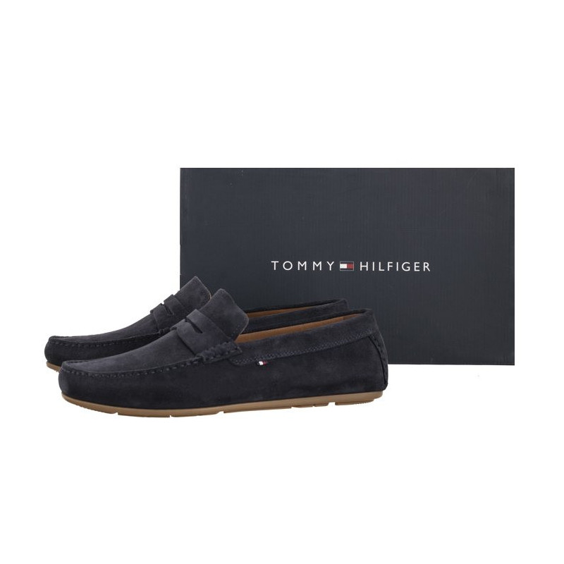 Tommy Hilfiger Casual Hilfiger Suede Driver Desert Sky FM0FM04998 DW5 (TH1054-a) shoes