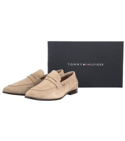 Tommy Hilfiger Casual Light Flexible Sde Loafer Beige FM0FM04988 AEG (TH1050-b) shoes
