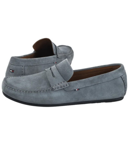 Tommy Hilfiger Casual Hilfiger Suede Driver Overcast Grey FM0FM04998 PN6 (TH1054-c) shoes