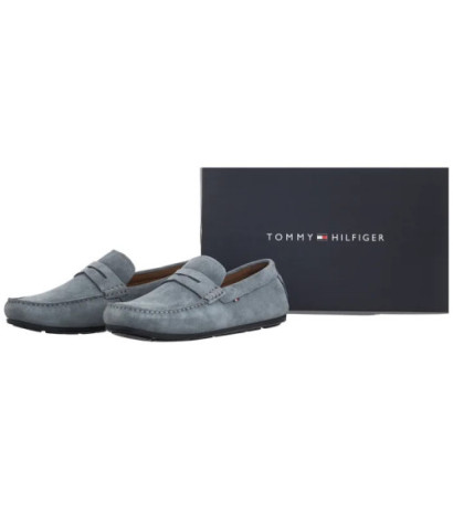 Tommy Hilfiger Casual Hilfiger Suede Driver Overcast Grey FM0FM04998 PN6 (TH1054-c) shoes