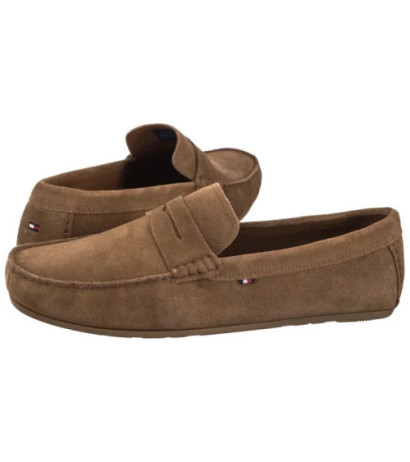 Tommy Hilfiger Casual Hilfiger Suede Driver Coconut Grove FM0FM04998 GVQ (TH1054-d) shoes
