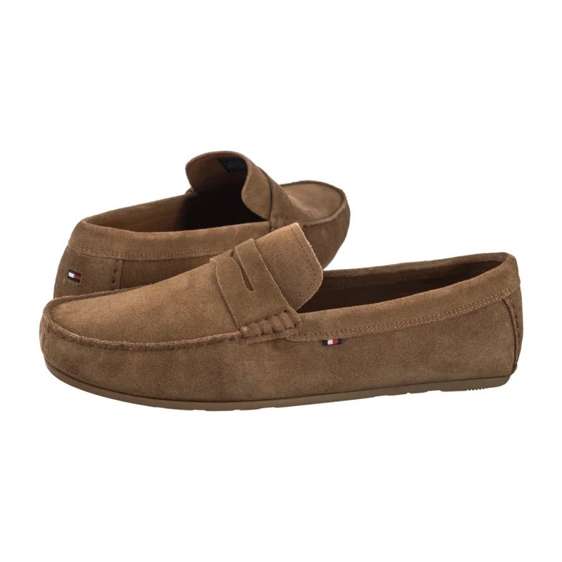 Tommy Hilfiger Casual Hilfiger Suede Driver Coconut Grove FM0FM04998 GVQ (TH1054-d) shoes