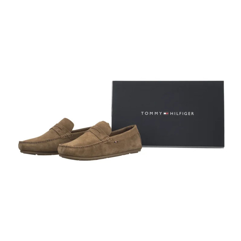 Tommy Hilfiger Casual Hilfiger Suede Driver Coconut Grove FM0FM04998 GVQ (TH1054-d) shoes