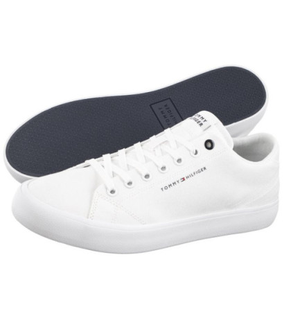 Tommy Hilfiger TH Hi Vulc Low Canvas White FM0FM04882 YBS (TH1079-a) Sneakers