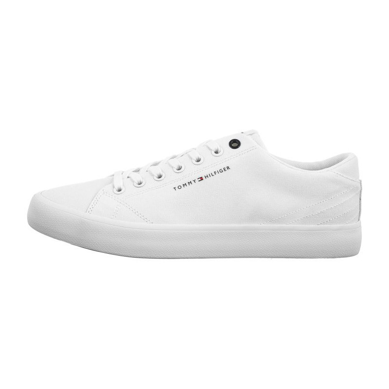 Tommy Hilfiger TH Hi Vulc Low Canvas White FM0FM04882 YBS (TH1079-a) Sneakers