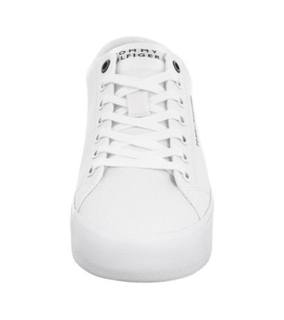 Tommy Hilfiger TH Hi Vulc Low Canvas White FM0FM04882 YBS (TH1079-a) Sneakers