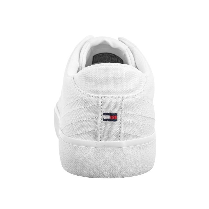 Tommy Hilfiger TH Hi Vulc Low Canvas White FM0FM04882 YBS (TH1079-a) Sneakers