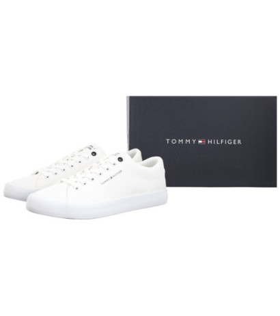 Tommy Hilfiger TH Hi Vulc Low Canvas White FM0FM04882 YBS (TH1079-a) Sneakers