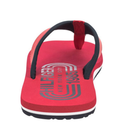 Tommy Hilfiger Hilfiger Rwb Padded Beach Sandal Primary Red FM0FM05137 XLG (TH1082-b) shoes