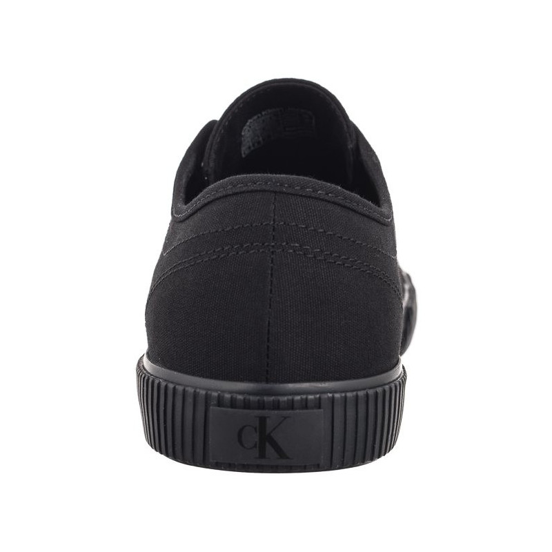 Calvin Klein Ess Vulcanized Low Laceup CS ML Triple Black YM0YM00306 0GL (CK497-a) Sneakers