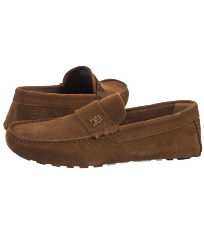 Tommy Hilfiger TH Classic Suede Driver Coconut Grove FM0FM05000 GVQ (TH1092-b) shoes