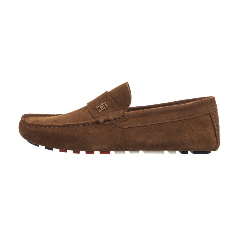 Tommy Hilfiger TH Classic Suede Driver Coconut Grove FM0FM05000 GVQ (TH1092-b) shoes